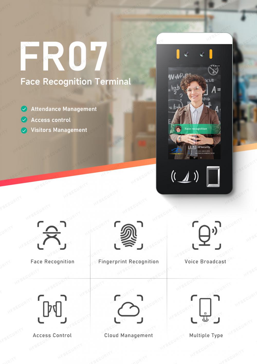 Real Time Attendance Recognition Equipment