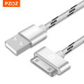 PZOZ USB Cable Charge Fast Charging for iphone 4 s 4s 3GS 3G iPad 1 2 3 iPod Nano itouch 30 Pin Charger adapter Data Sync cord