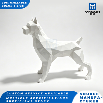 Aluminum Hunting Dog Sculpture