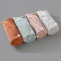 4 Colors Quick Drying Bamboo Fiber Hair Towel Women Bathing Microfiber Hair Turban Cap Head Wrap Towels Bathroom Accessories 1pc