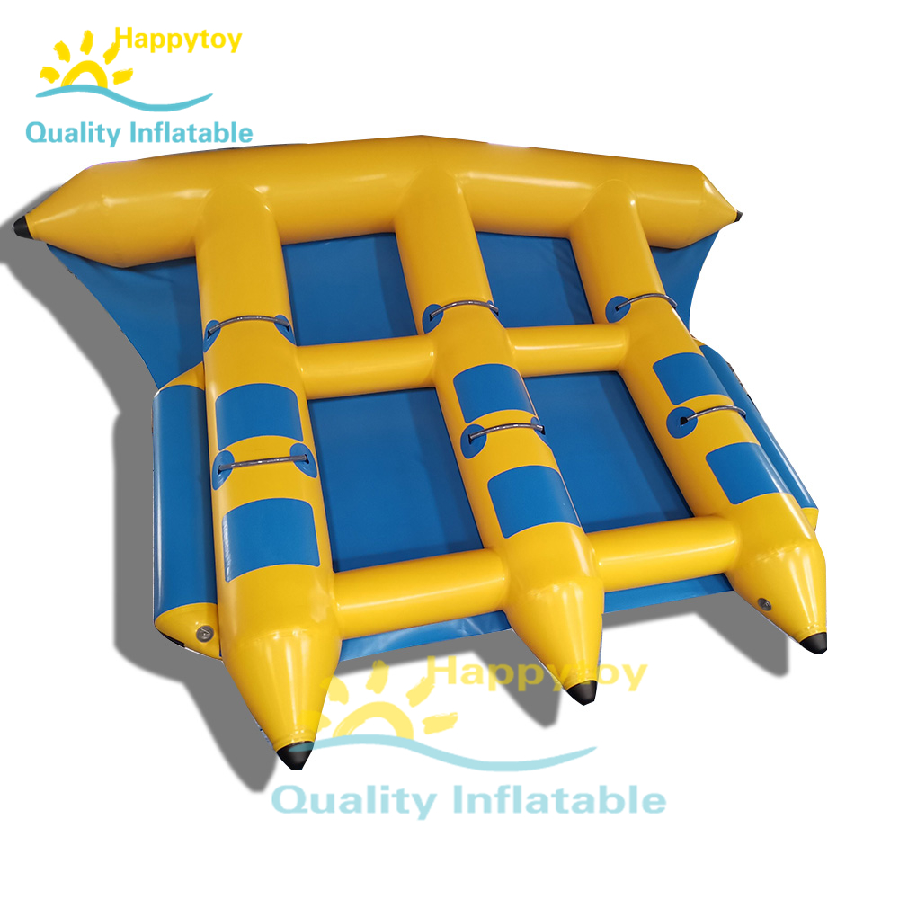 Water sports toys inflatable flying manta ray fish towables/Inflatable flyfish tube/Inflatable Flying Towable for sale