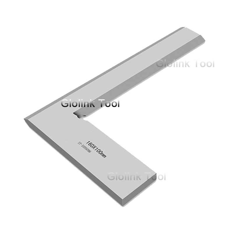 Angle Ruler Bevel Edge Square Gauge Stainless Steel 160*100mm Angle 90 Degree Measuring Tools