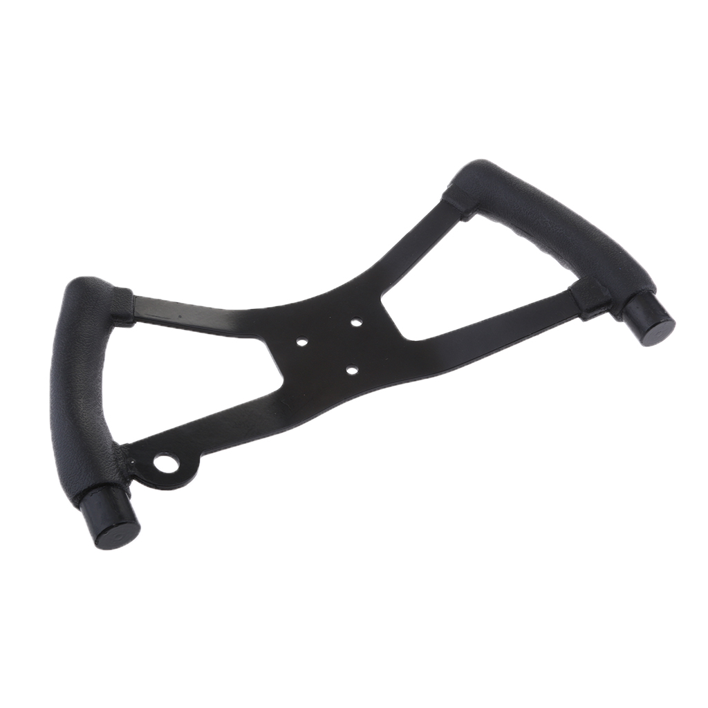 Black Go Kart Parts Steering Wheel Assembly Butterfly H Style 330mm