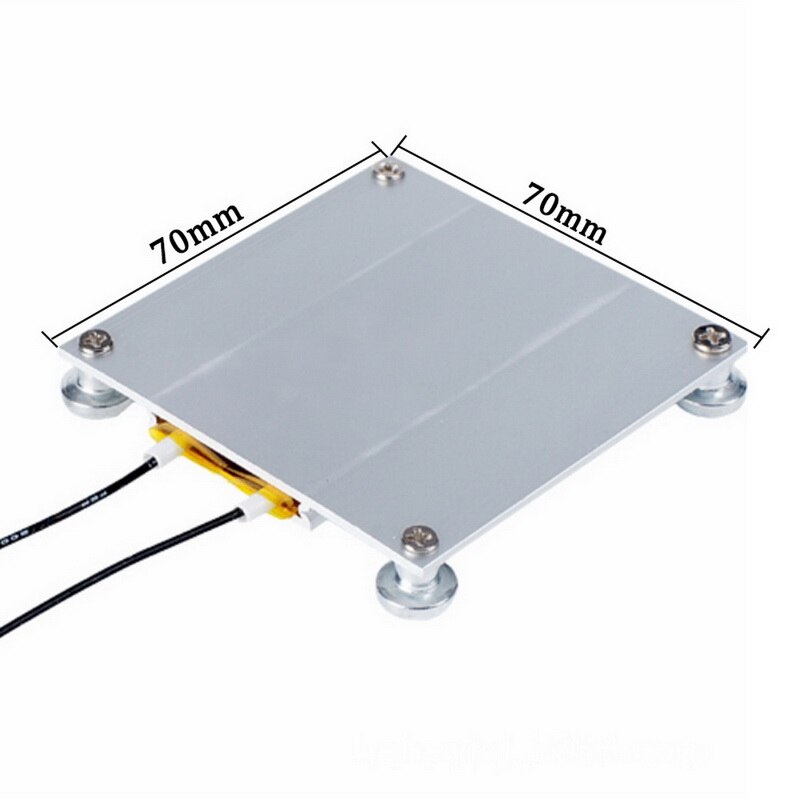 70x70mm LED Lamp Remover BGA Demolition Chip Welding Soldering Station Aluminum PTC IP20 Heating Plate 300W 260 Degree