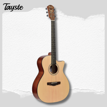Tayste Top Sell Solid Wood TS62 Acoustic Guitar