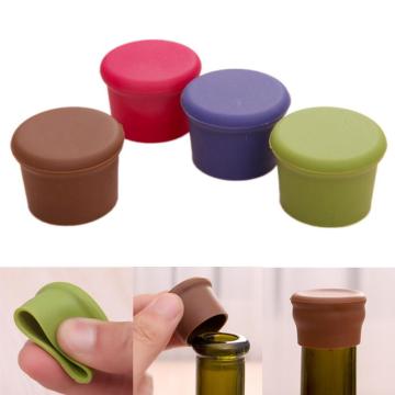 1/3PCS NEW Wholesale Lots silicone wine stoppers Leak free wine bottle sealers for red wine and beer bottle cap Drop shipping