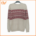 Jacquard Sweater Pullover Merino Wool Design