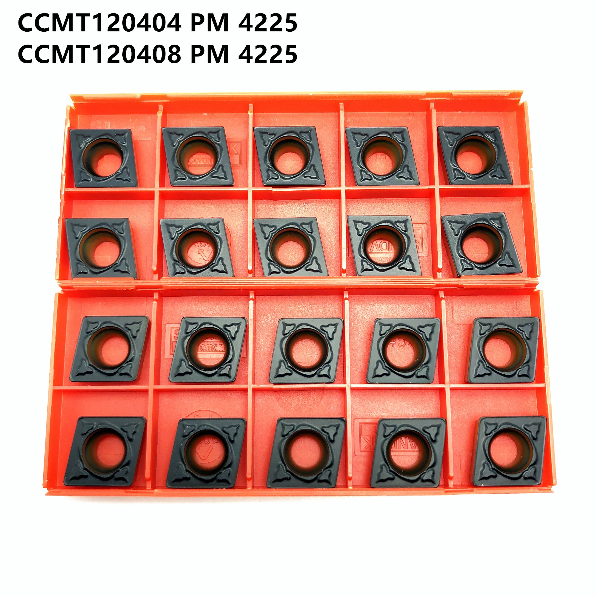 Turning tool CCMT120404/08 PM 4225 Carbide insert CNC lathe tool CCMT 120404/08 For metal inner turning milling cutter