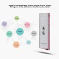 Support 70+ Languages English Language Universal Portable X9 Pro Smart Two-Way Real Time Language Voice Translator Device