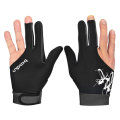 1Pcs Spandex Snooker Billiard Cue Glove Pool Left Hand Open Three Finger Accessory for Unisex Women and Men 5 Colors 7