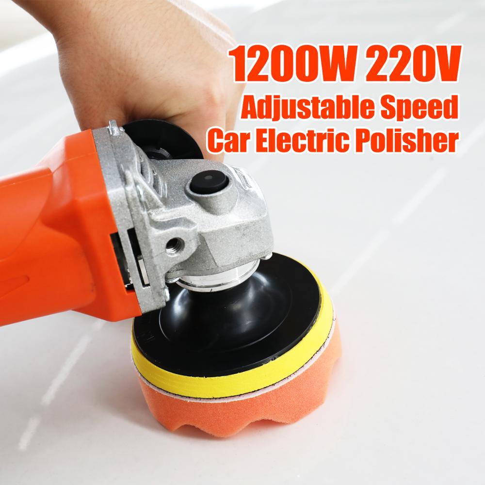 1580W Electric Car Polishing Waxing Machine Automobile Polisher Tool For Car Automobile Polishing Power Tool Adjustable Speed