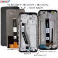LCD Screen For Xiaomi REDMI 9 9A 9C LCD Display + Touch Screen Replacemet Tested Mobiles Phone LCDs Digitizer Assembly