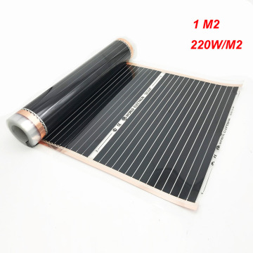 1 Sqm New Infrared Underfloor Heating Floor System Carbon Heating Film for Warming House, Warmth Winter