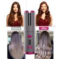 Cordless Hair Curler Rechargeable Curling Iron Anti-Tangle Auto Curler Wand Spin N Curl For Curls or Waves Anytime Hair Stying