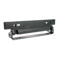 PQY - 30MM LENGTH Adjustable Carbon Fiber Look Bumber Plate , License plate frame PQY-LPF12