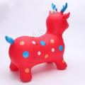 Children Cute Colorful Ride on Animal Toys Inflatable Jumping Horse Bouncy Sports Games Toys for Kids Baby 58*28*50cm