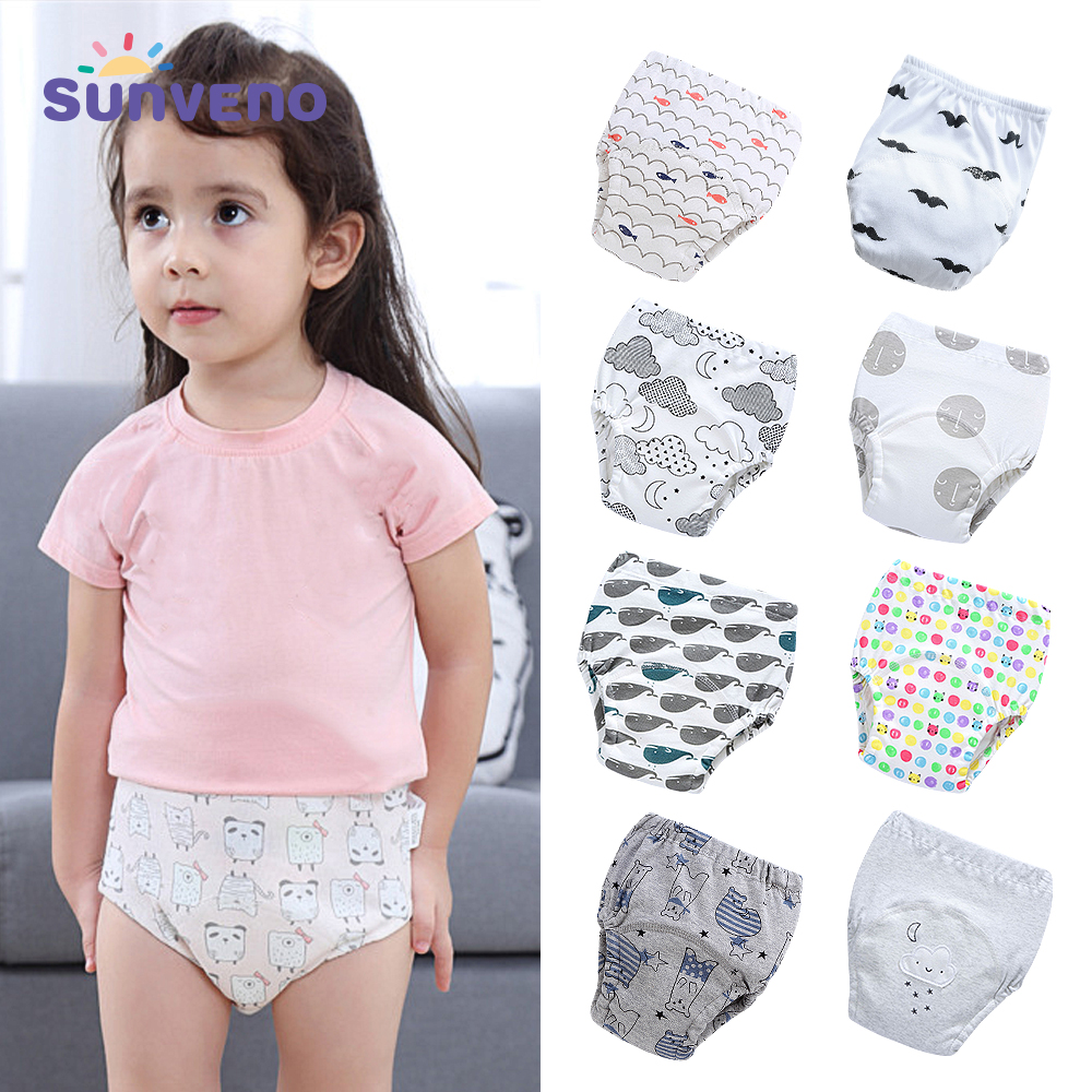 Cotton Baby Diaper Washable Potty Training Pants Cloth Diaper Baby Child Baby Newborn Cotton Reusable Disposable Underwear