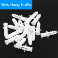 Plastic expansion pipe rubber plug plastic pipe nylon column expansion screw anchor plug wall plugs M6 M8