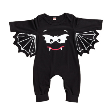 Baby Halloween Costume Newborn Baby Romper Cartoon Print Infant Clothing Long Sleeve Newborn Jumpsuit Disfraz Bebe Halloween