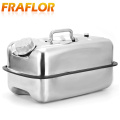 Portable 304 Stainless Steel 5L 10L 20L Fuel Tank Jerry Can Gas Petrol Car Spare Container Gasoline Motorcycle Edible Oil Tank