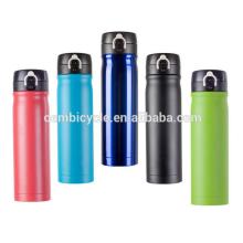outdoor sports colorful stainless steel bicycle water bottle