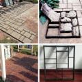 Garden Paving Mold Stone Road Path Floor Concrete Stepping Pavement Mold Plastic Honeycomb Shaped Garden Paver Formy Na Beton