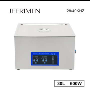 30L Industrial Ultrasonic Cleaner Sonic Equipment Metal DPF Engine Parts Oil Degreaser Ultrasound Cleaning Machine 600W 28KHZ