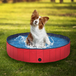 Foldable Dog Pet Bath Pool Small Wading Pool