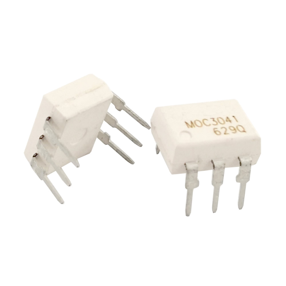 10pcs optocoupler moc3041 dip-6 Two-way thyristor driver