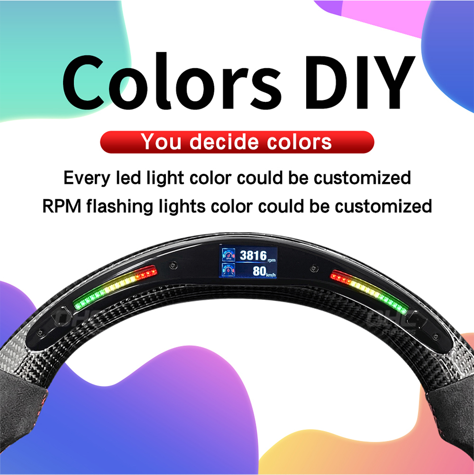 led steering wheel 