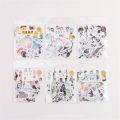 40pcs/pack Me and My Cat Stickers Decorative Stationery Craft Stickers Scrapbooking DIY Sticky Label School Office Supplies