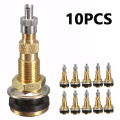 Valve Tyre Valves Stems Wheel Rim TR618A Brass Brass & Rubber Replacement for Agricultural Tractor