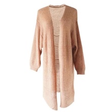 Long Sleeve Knitted Ladies Coat Customization