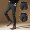 2020 Fashion High Quality Men Pants Spring Autumn Men Pants Trousers Male Classic Business Casual Trousers Full length