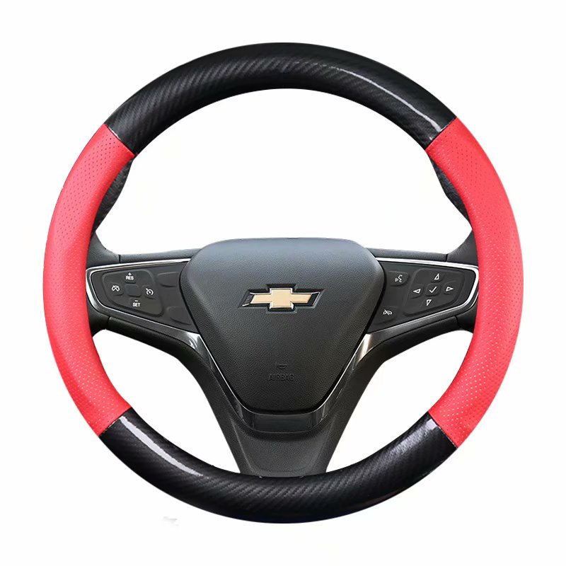 Car Steering-wheels Cover 37 38cm 15" for For Holden Chevrolet Cruze Malibu Sail Spark Captiva Equinox Trax/Tracker AVEO Lova RV