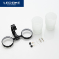 LEDEME Spray Paint Cup Tumbler Holders Black Grind arenaceous Glass Cups Toothbrush Tooth Cup Holder Bathroom Accessories L5508