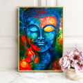 Modern Buddhism Posters and Prints Wall Art Canvas Painting Wall Decoration Lord Buddha Pictures For Living Room Wall Frameless