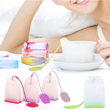 Tea Infuser Plunger Healthy Intense Flavor Reusable Tea Bag Plastic Tea&Coffee Strainer Measure Tools Kitchen Accessories