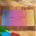 colorful beach towel