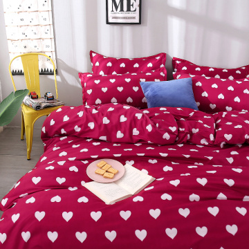 Hot Style Hearts Printing Bedding Set 2pcs/3pcs Duvet Cover Set 1 Quilt Cover+1/2 Pillowcases(no Blanket or Sheet)