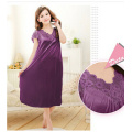 Free shipping women red lace sexy nightdress girls plus size Large size Sleepwear nightgown night dress skirt Y02-4