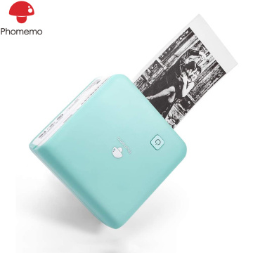 Phomemo M02Pro Mini Photo Printer 300DPI HD Portable Bluetooth Thermal Label Printer Pocket Handheld Mobile Card Barcode Printer