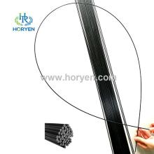 High strength flexible pultruded carbon fibre pole rod