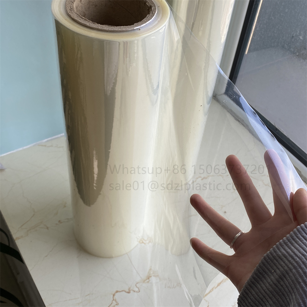 Transparent Center Folded Pvc Shrink Film 6 Jpg