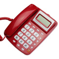 Desktop Corded Telephone with Caller ID, DTM/FSK Dual System, Adjustable LCD Brightness, Landline Phone for Home/Hotel/Office