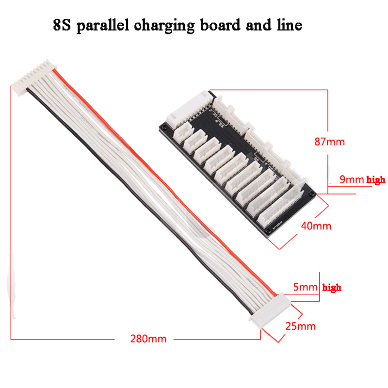For ICharger 4010 duo 308 PL8 PL6 8S 10S Parallel Charging Board Adapter Charger Plate Balance Charing Cable Line