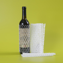 plastic protective net cover for wine bottle mesh