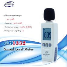 BENETECH Digital sound level meter noise tester 30-130dB in decibels LCD screen noisemeter GM1352