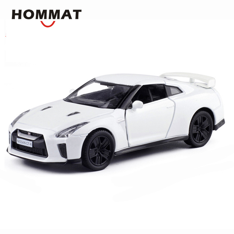 HOMMAT Simulation 1:36 Nissan GT-R GTR R35 Sports Car Alloy Diecast Toy Vehicle Car Model Die Cast Metal Gift Toys For Children