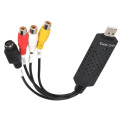 Portable Easycap USB 2.0 Audio Video Capture Card Adapter VHS To DVD Video Capture Converter for Win7/8/XP/Vista